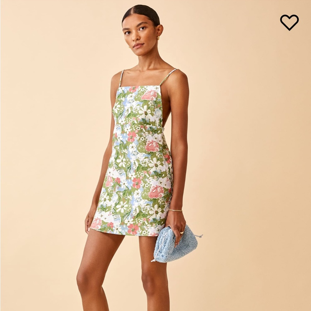 ⚡️NWT⚡️ Reformation Wiley Dress in Summer of Love, size 4